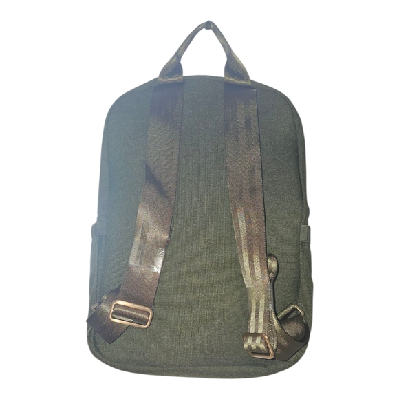 JUJUBE MIDI BackPack Olive Green In Chromatic Linen will Include Dust Bag - Picture 5 of 8